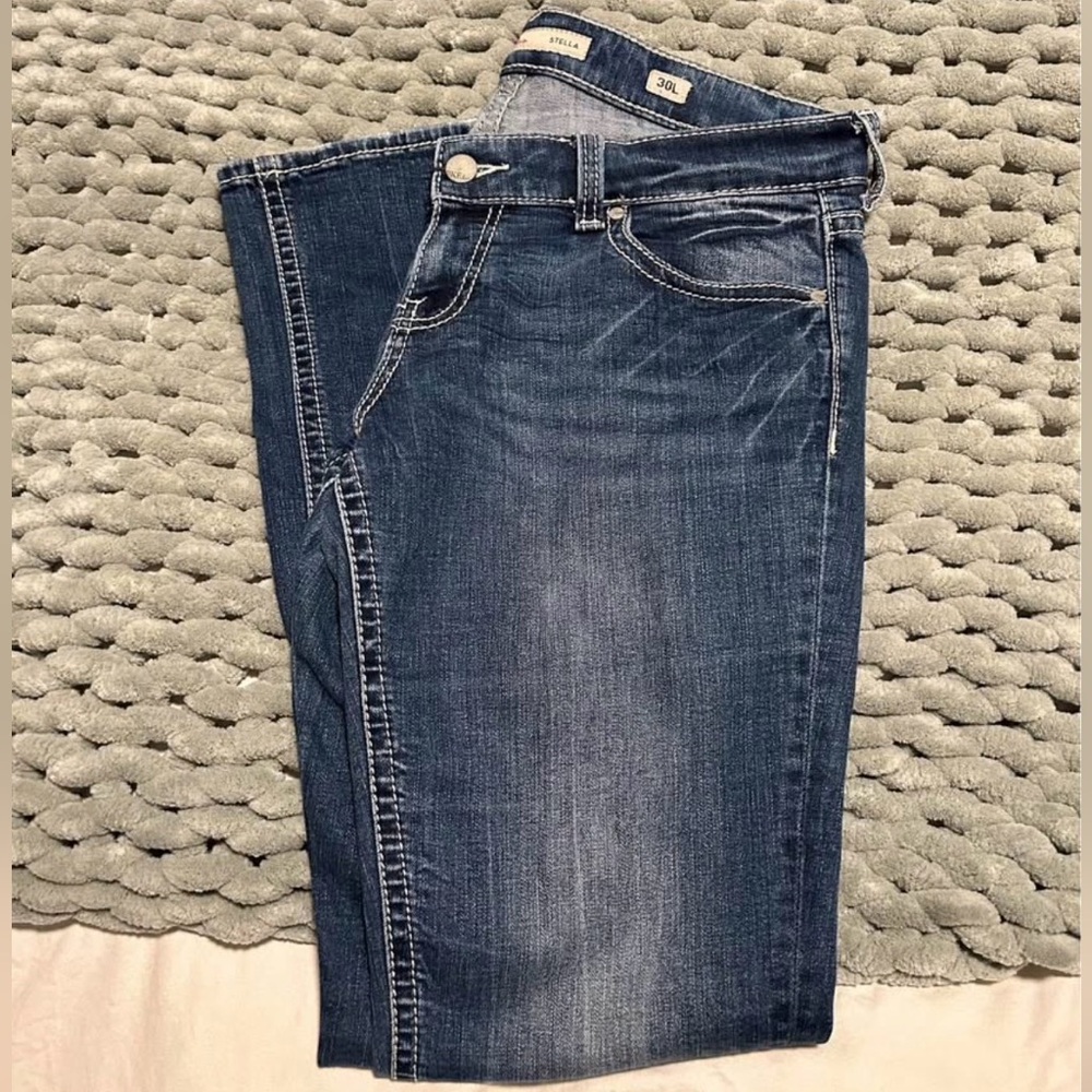 BKE Stella Dark Blue Jeans